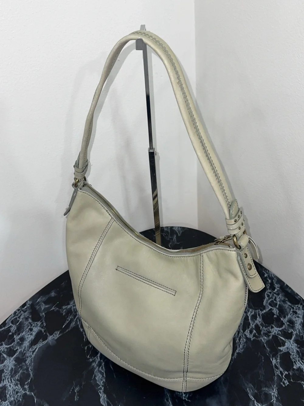 THE SAK Handbag Sequoia Hobo Leather Bag Meadow Light Green AUTHENTIC NEW